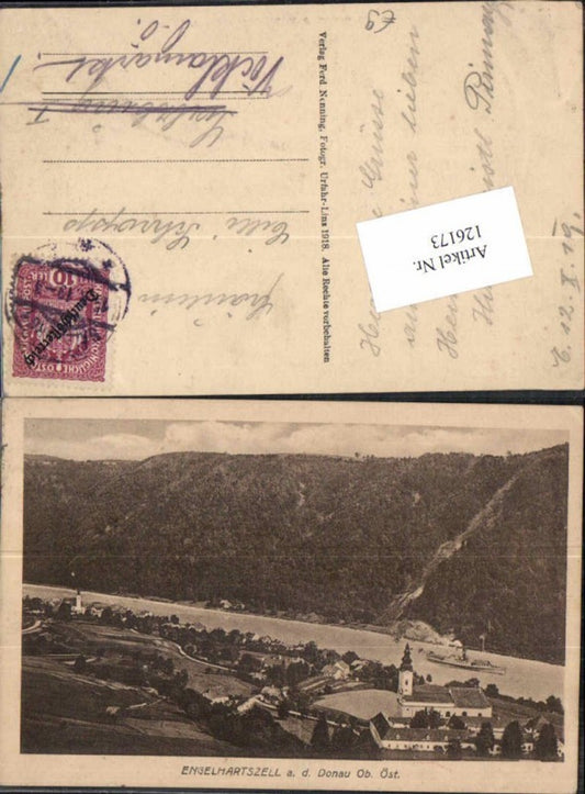 126173,Engelhartszell ad Donau Engelszell 1918
