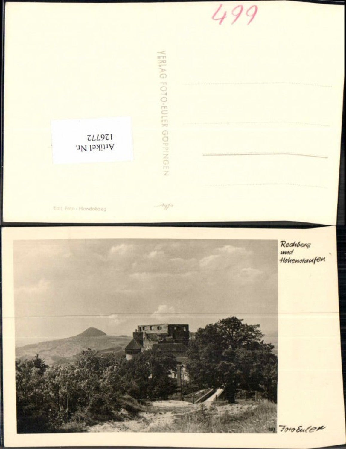 126772, Rechberg near Hohenstaufen, photo by Euler Göppingen
