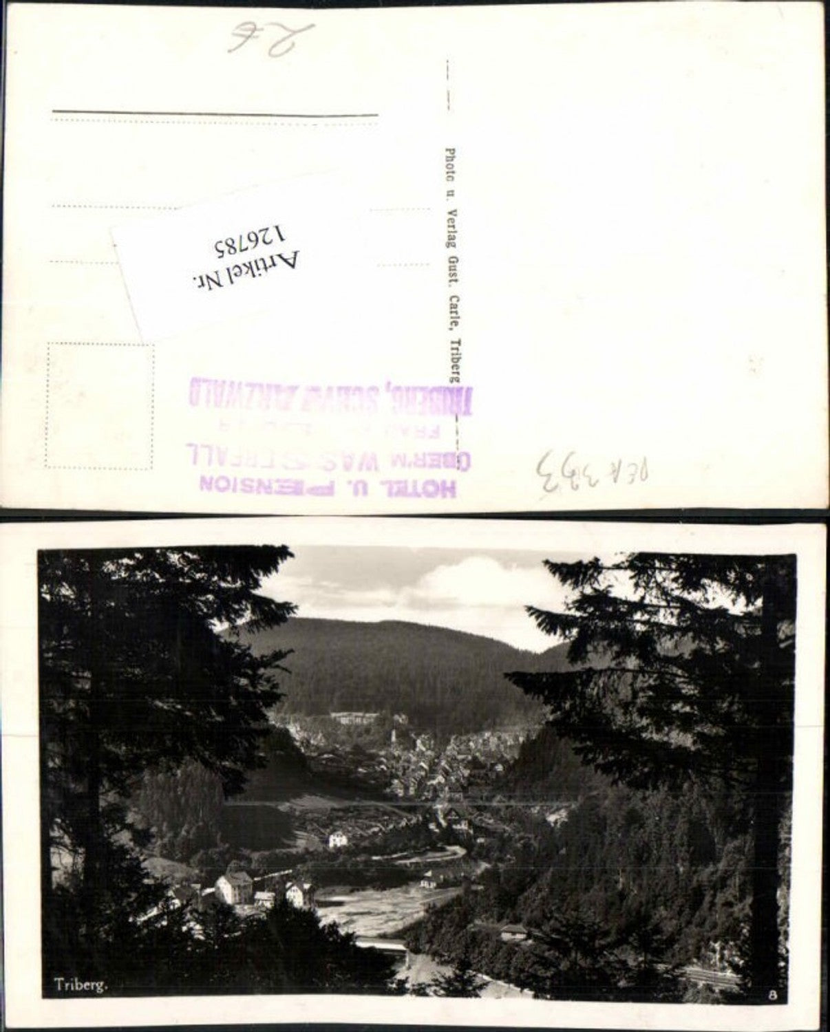 126785, Triberg in the Black Forest