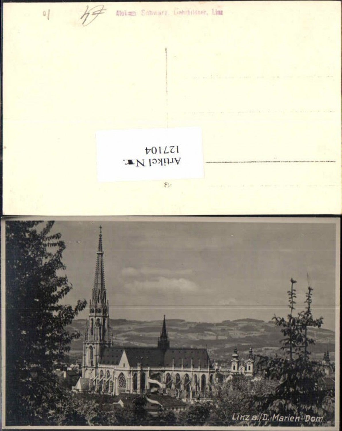 127104, Linz on the Danube, St. Mary's Cathedral