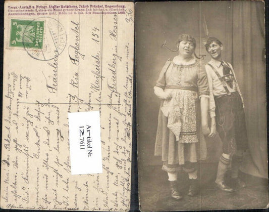 127611, Carnival, Mardi Gras, Fasnacht costumes from Eschenbach, Wolframs, Eschenbach, Ansbach