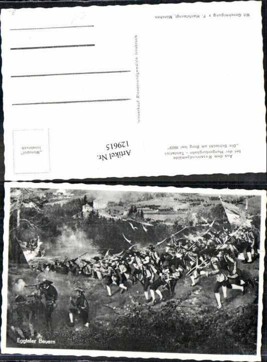 129615, Andreas Hofer Tyrolean Freedom Struggle Eggtal Farmers