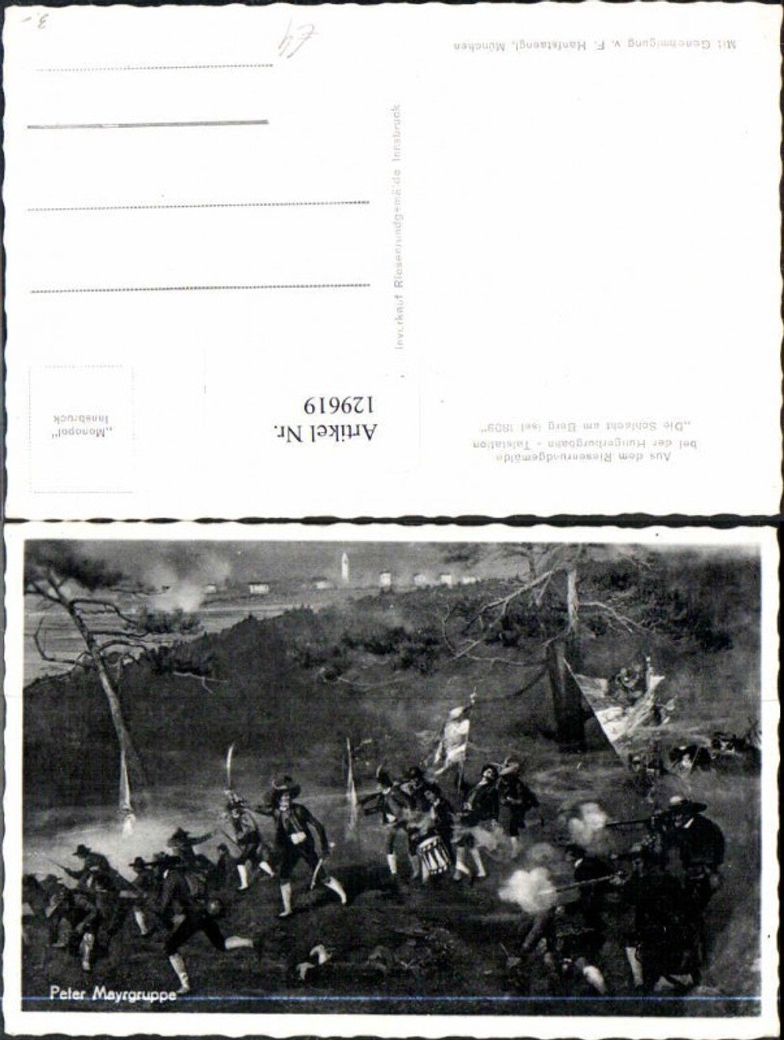 129619,Andreas Hofer Tiroler Freiheitskampf Peter Mayrgruppe