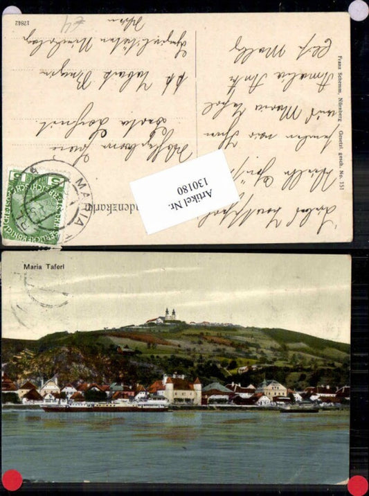 130180, Maria Taferl Marbach m. Danube steamer