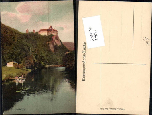 130591,Rosenburg am Kamp Party around 1905