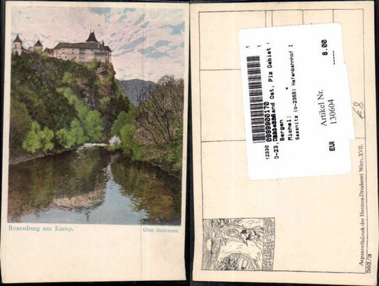130604, Otto Stoitzner Rosenburg am Kamp Artist Card