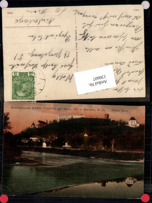 130607, Summer resort Gars Thunau am Kamp Ruin 1910