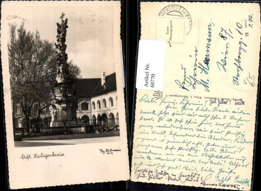 60770, St. Heiligenkreuz Trinity Column pub Hubmann 3019 