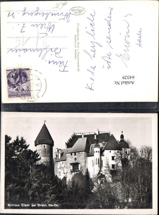 64329, Clam Castle, Klam near Grein on the Danube