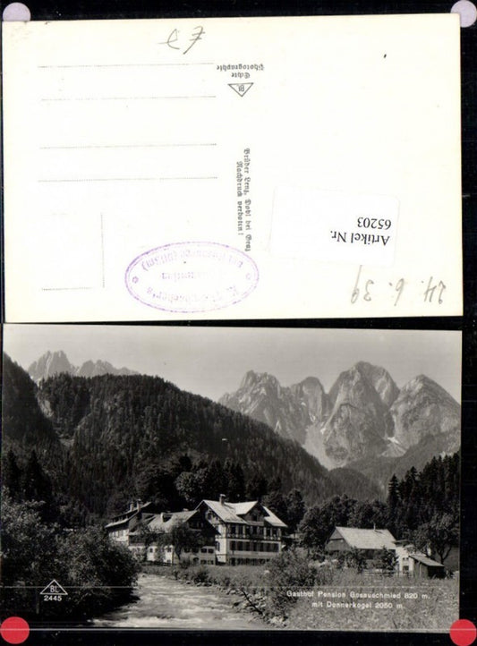 65203, Gasthof Pension Gosauschmied with Donnerkogel Gosau