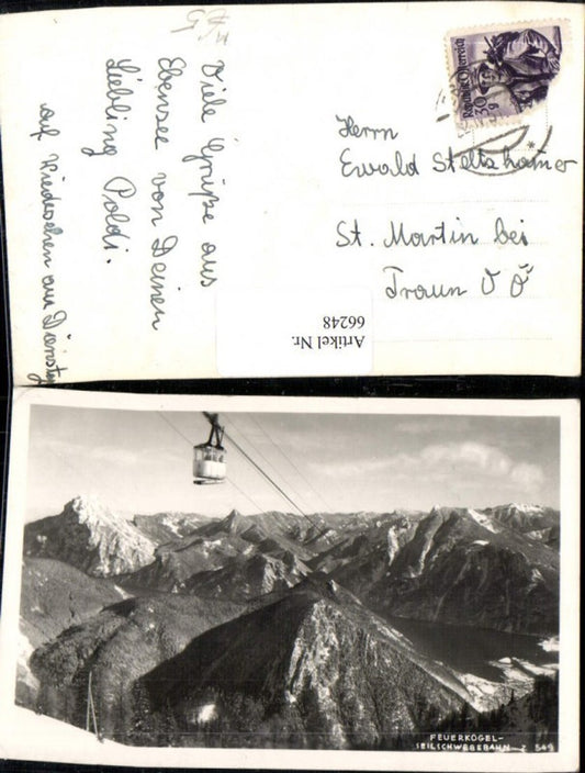 66248, Feuerkogel cable car, gondola lift, Ebensee