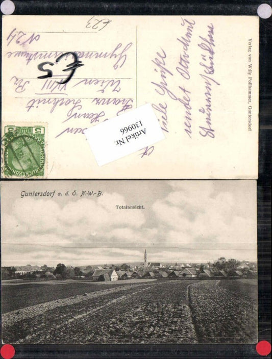 130966, Guntersdorf ad Nordwestbahn 1914 Hollabrunn