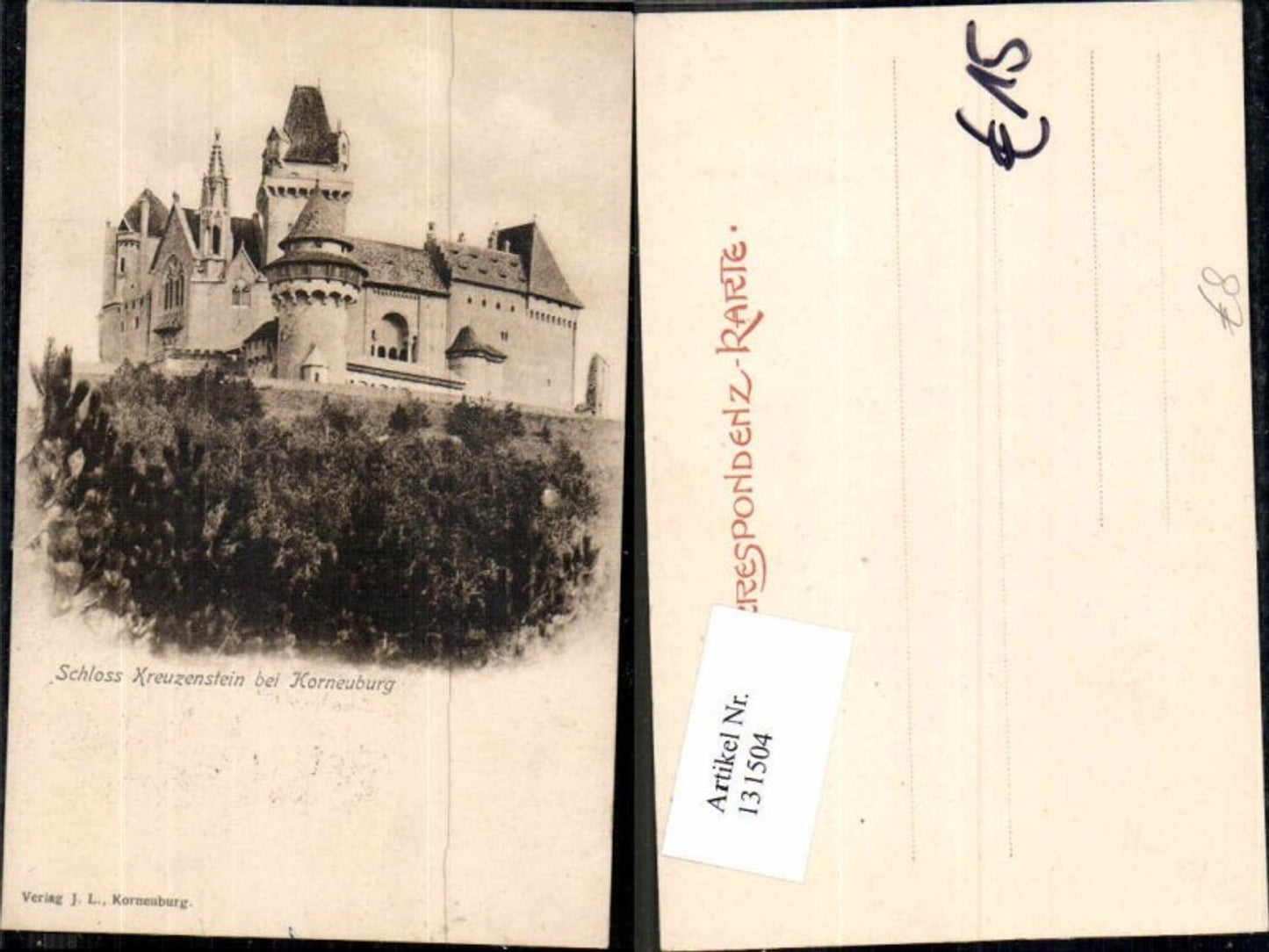131504, Kreuzenstein Castle near Leobendorf Korneuburg