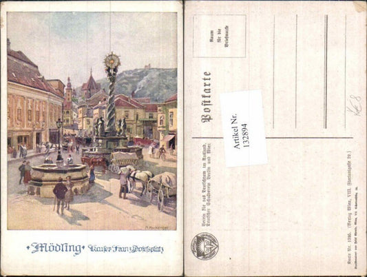132894, German School Association 1395 Mödling Kaiser Franz Josef Platz A. Reckziegel