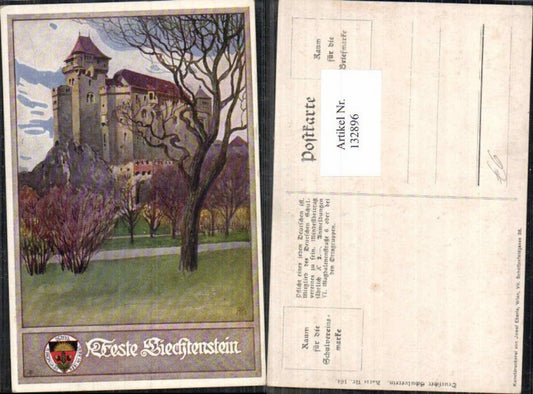132896, German School Association 164 Liechtenstein Fortress Maria Enzersdorf