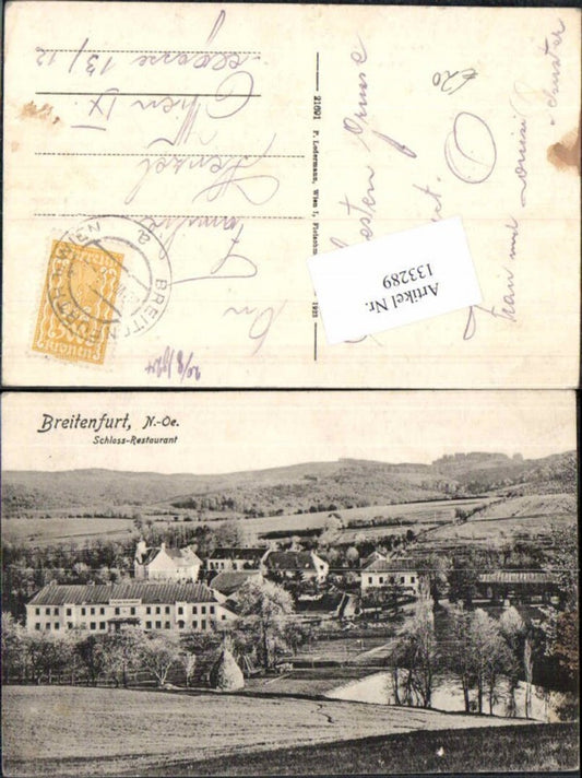 133289, Breitenfurth Breitenfurt near Vienna, outskirts of town, 1923