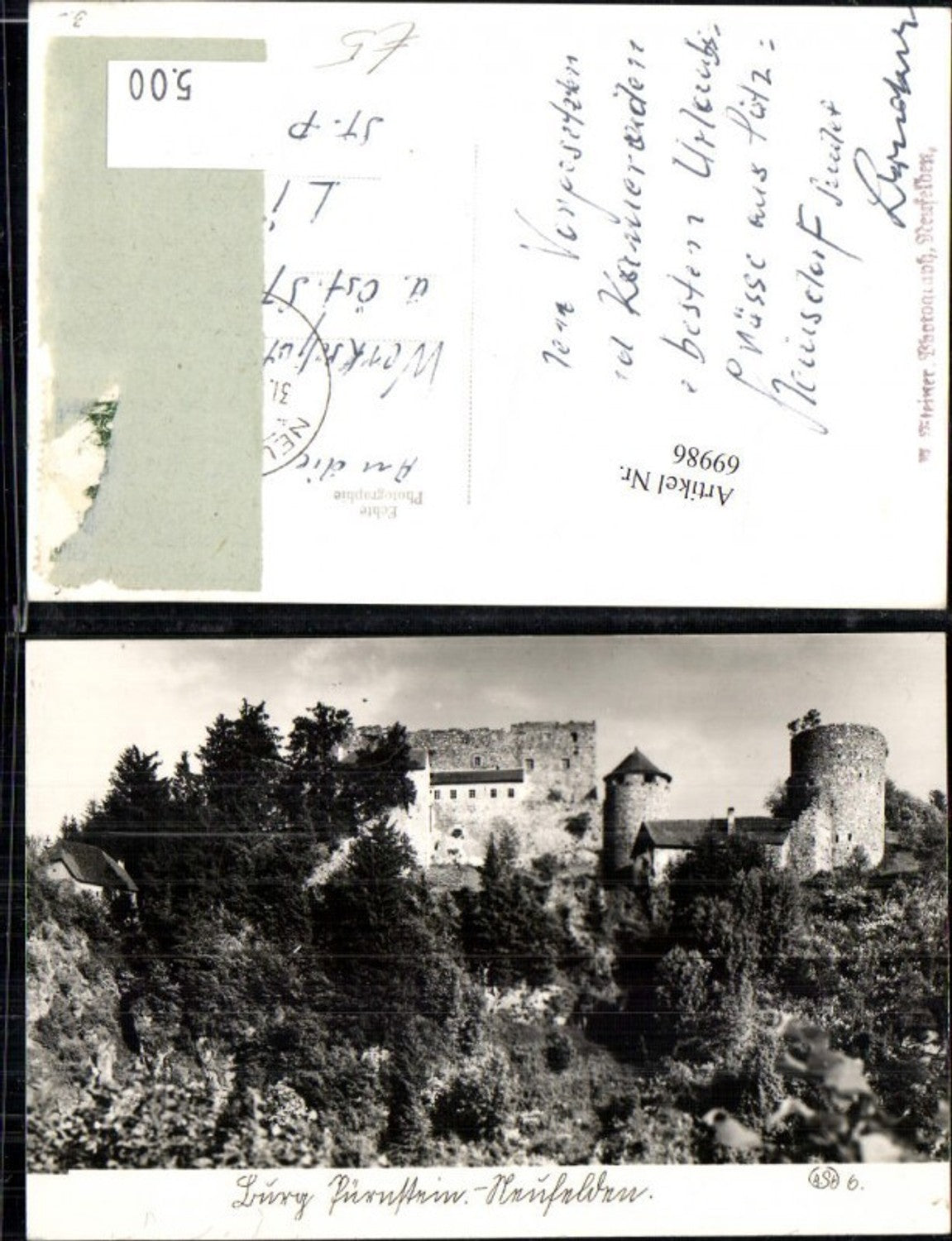 69986, Pürnstein Castle near Neufelden Rohbach