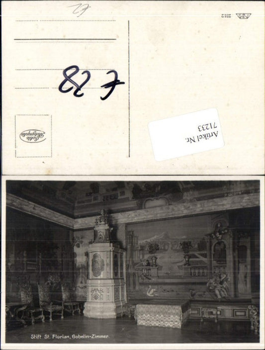 71233,Stift St. Florian Gobelin Zimmer
