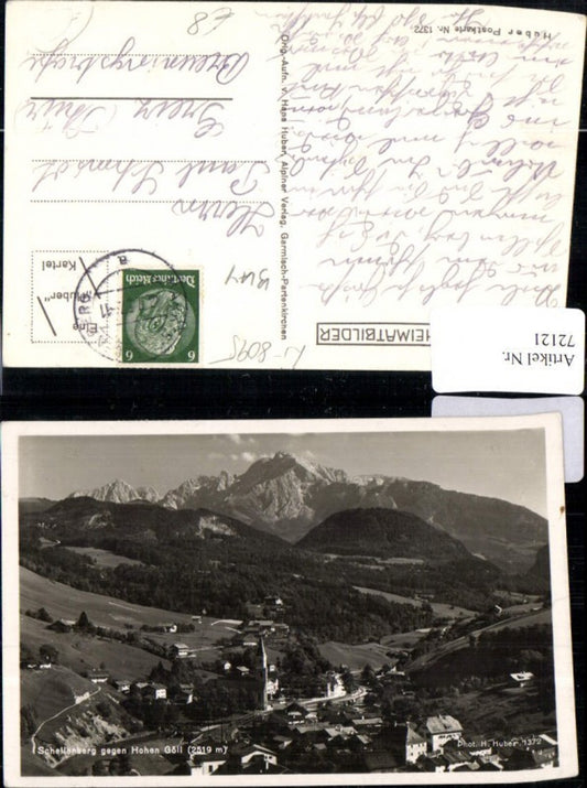 72121, Schellenberg against Hohen Göll Schnellenberg