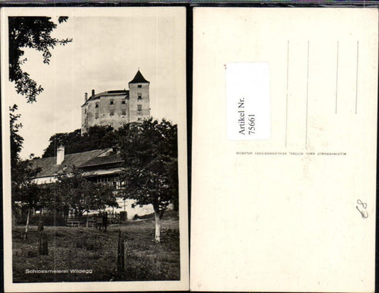 75661,Schlossmeierei Wildegg Sittendorf Castle Vienna Woods