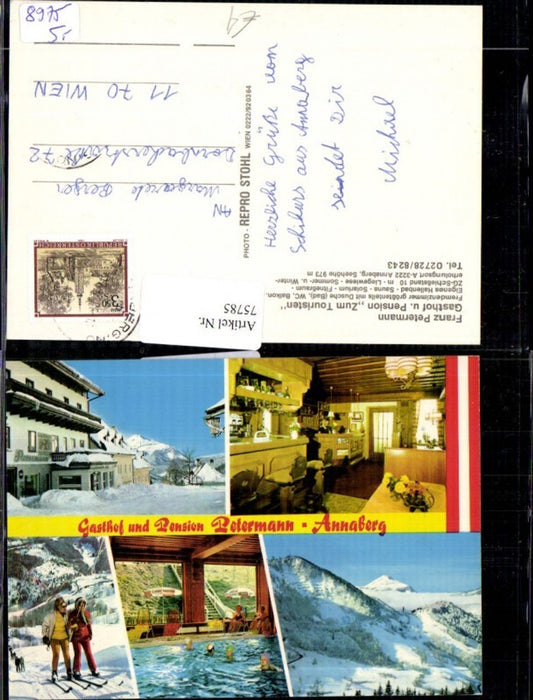 75785,Gasthaus Pension Zum Touristen Annaberg Mehrbildansicht