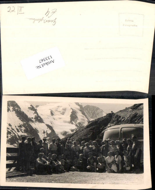 133567, Grossglockner Heiligenblut PhotoAK Vintage Bus
