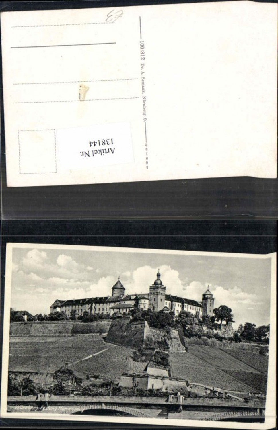 138144,Würzburg Festung Marienberg