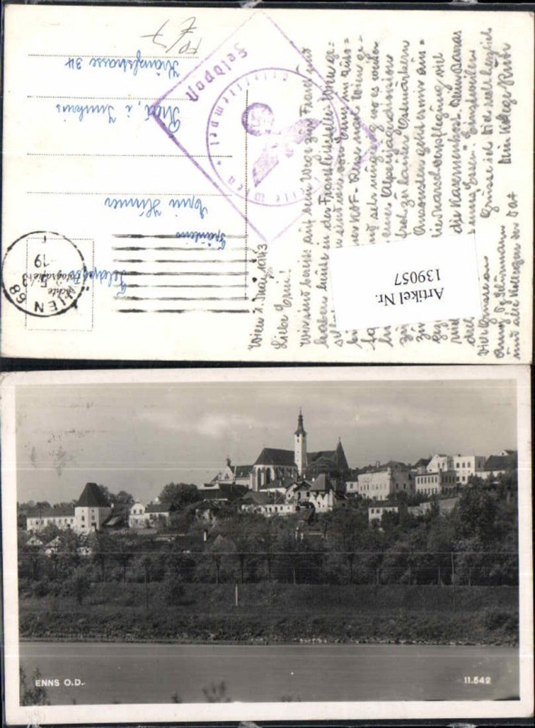 139057, Enns section to the place