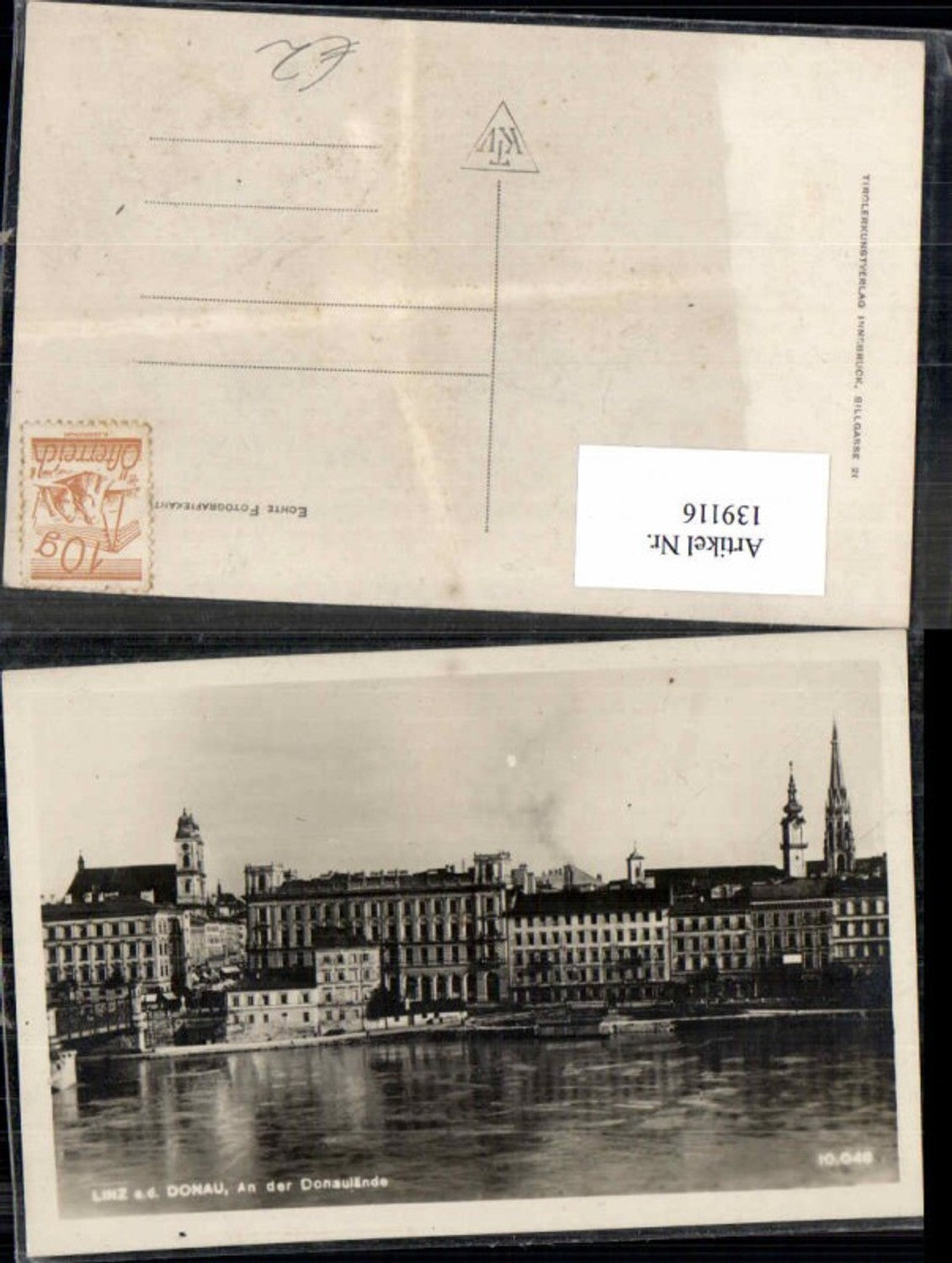 139116, Linz on the Danube, Danube embankment