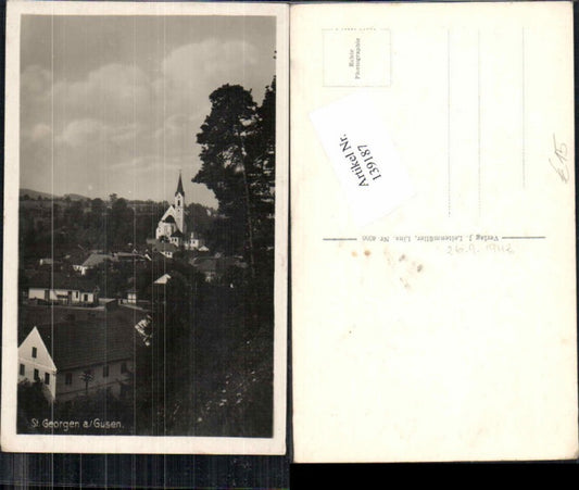 139187, Great AK St. Georgen ad Gusen Mauthausen Perg 1930