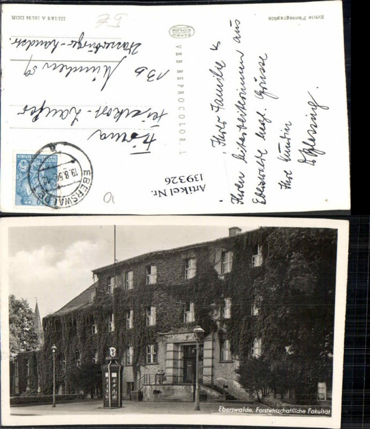 139326, Eberswalde Forestry School