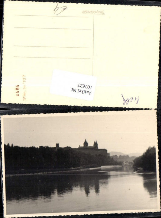 107627, Photo AK Melk on the Danube Wachau Abbey Wachau