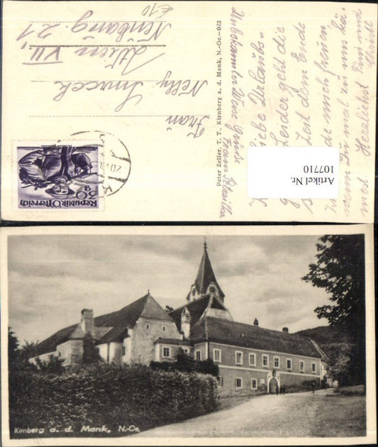 107710, Kirnberg ad Mank Church Melk ad Donau