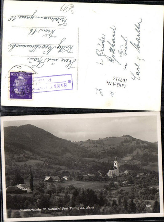 107713, Summer resort St. Gotthard near Texing and Mank