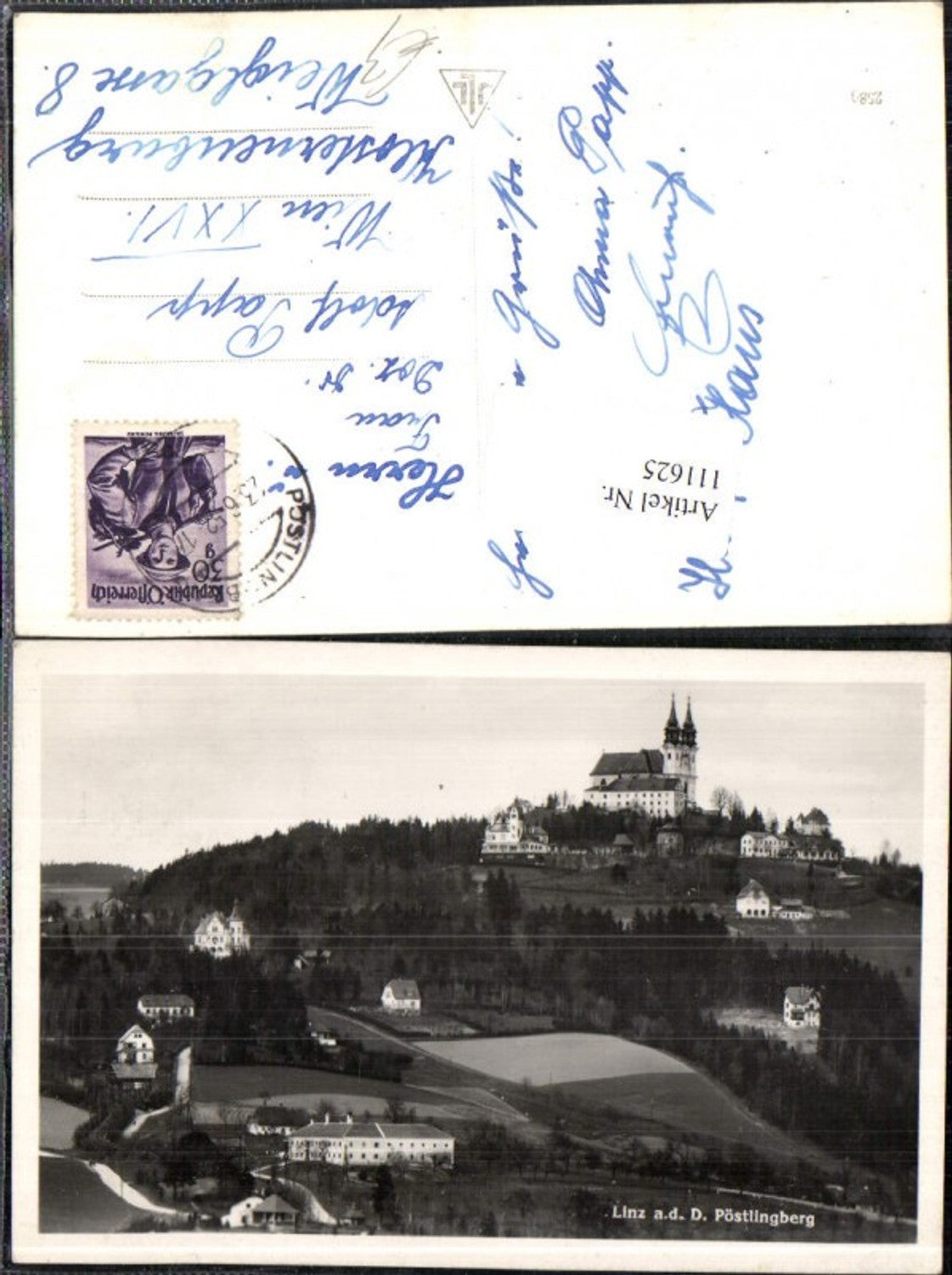 111625, Linz on the Danube Pöstlingberg Church