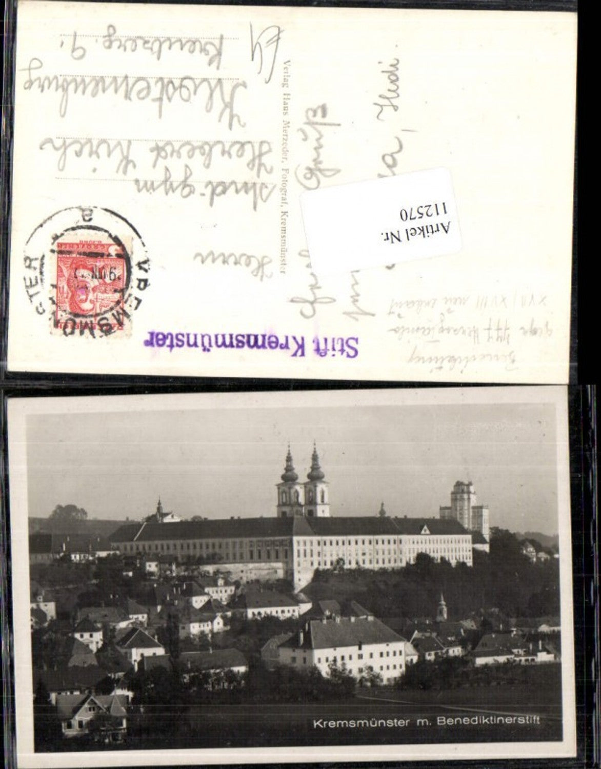 112570,Kremsmünster 1930