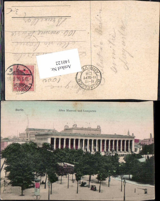 140122, Berlin Old Museum Lustgarten 1905