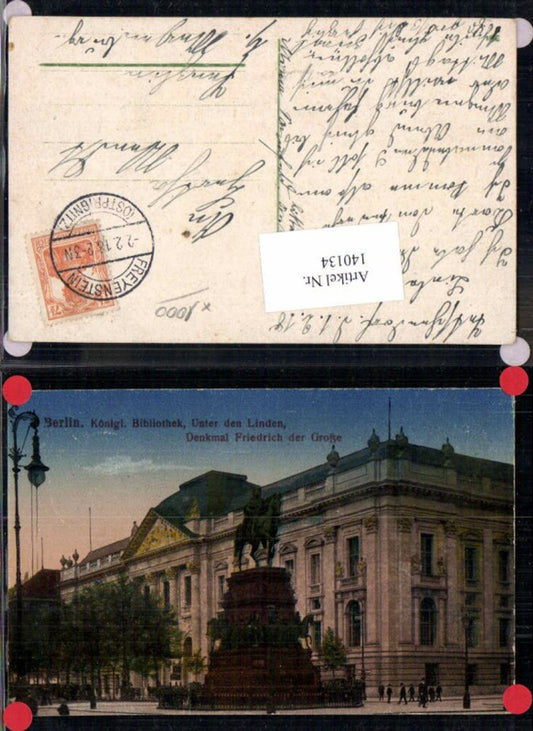 140134, Berlin Library Monument