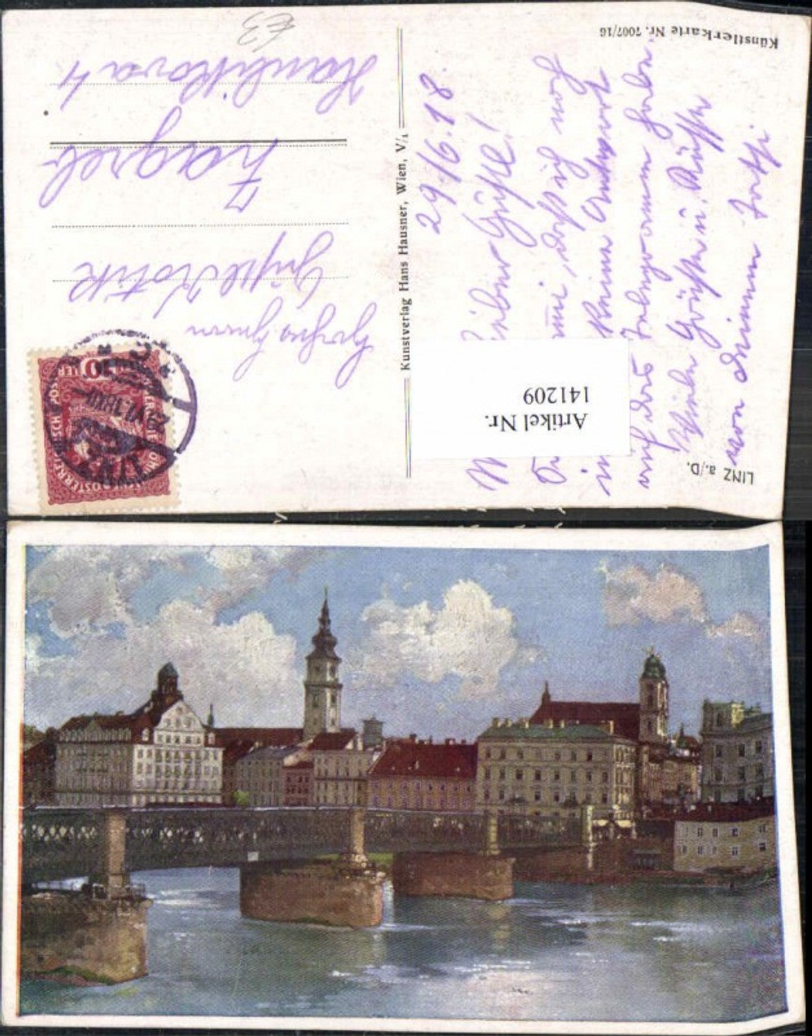 141209, Linz on the Danube Urfahr Bridge