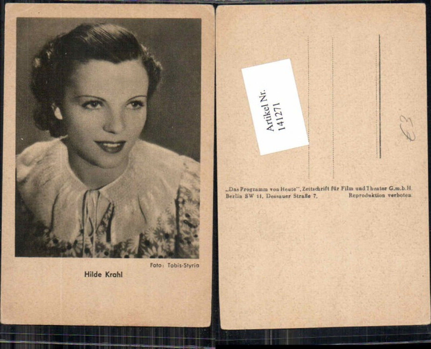 141271, Hilde Krahl