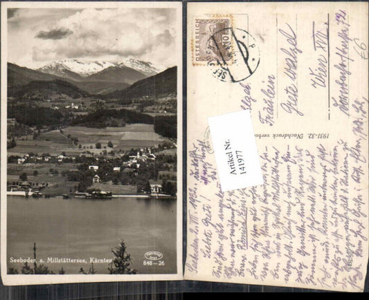 141977, Seeboden on Lake Millstättersee
