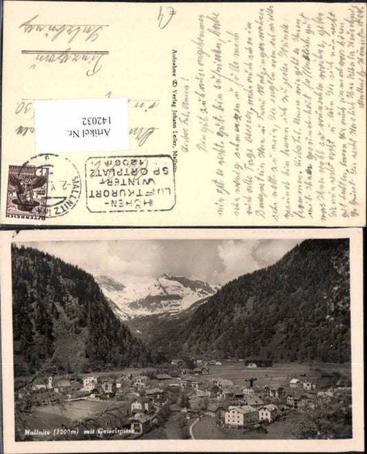142032, Mallnitz with Geiselspitze