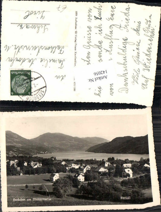 142056,Seeboden on Lake Millstättersee