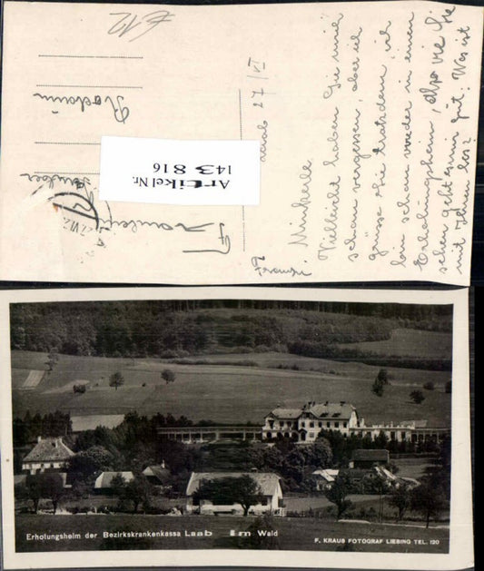 143816, Laab im Walde 1930