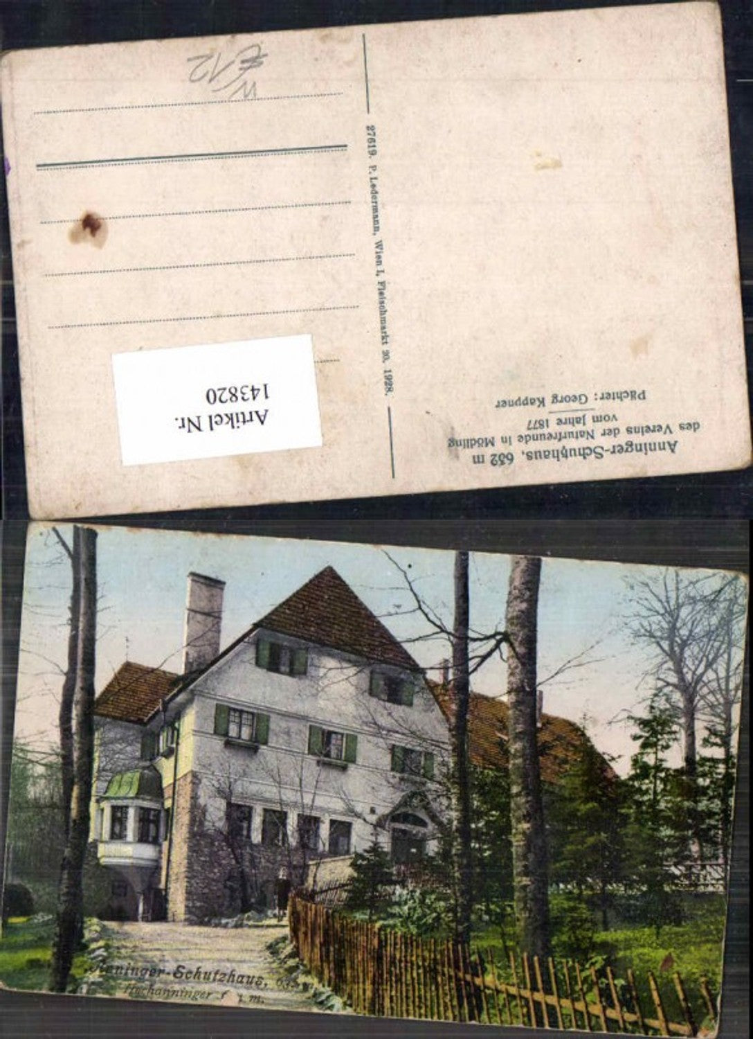 143820, Anninger Schutzhaus near Mödling