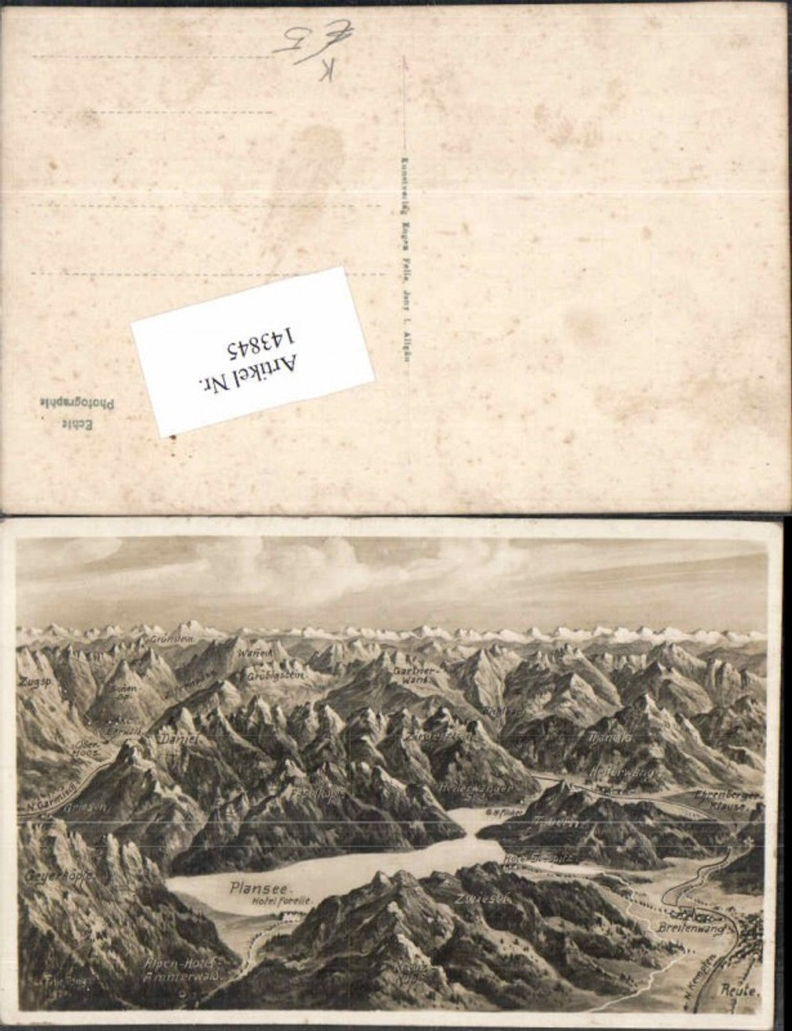 143845, Eugen Felle Isny ​​Plansee Reutte Tyrol Breitenwang