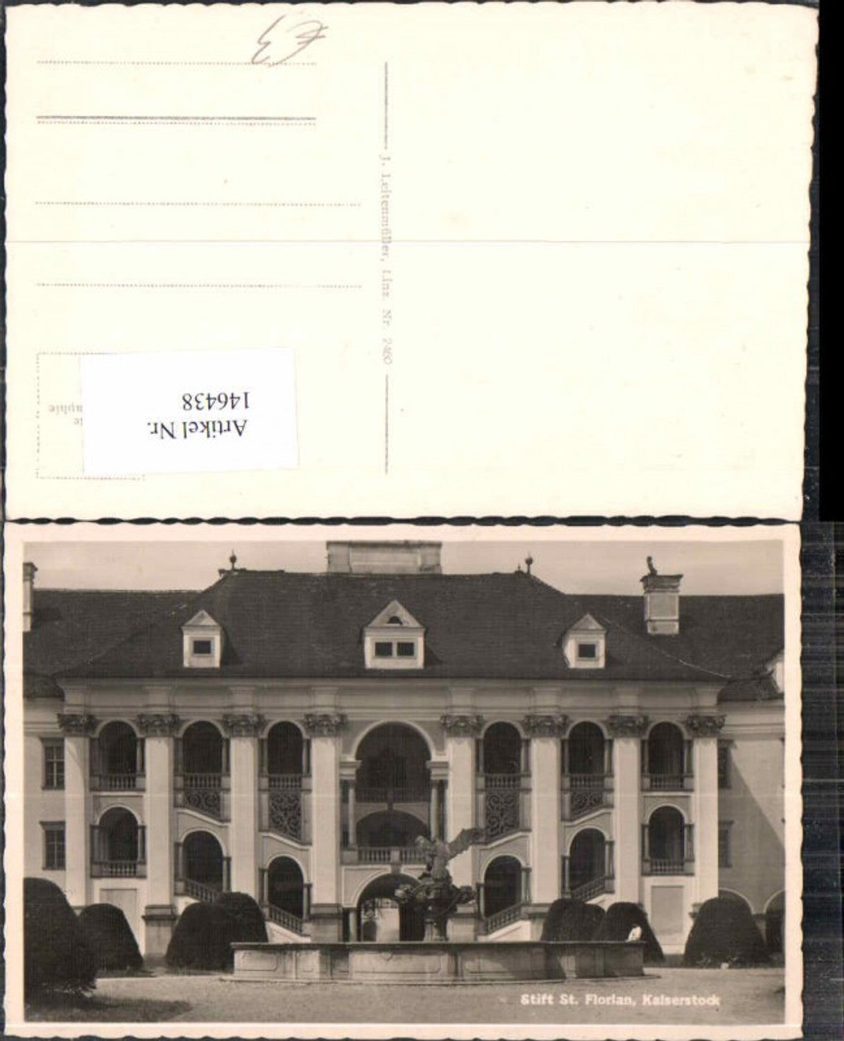 146438, St. Florian near Linz on the Danube, Kaiserstock