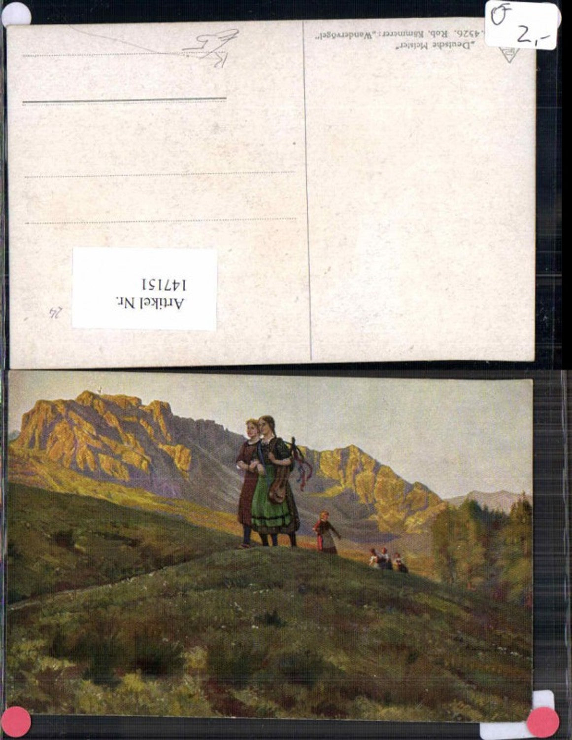 147151,Deutsche Meister 4526 Robert Kämmerer Wandervögel