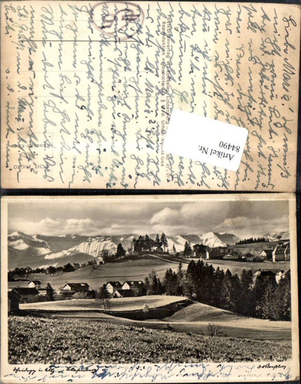 84490,Scheidegg im Allgäu 1940