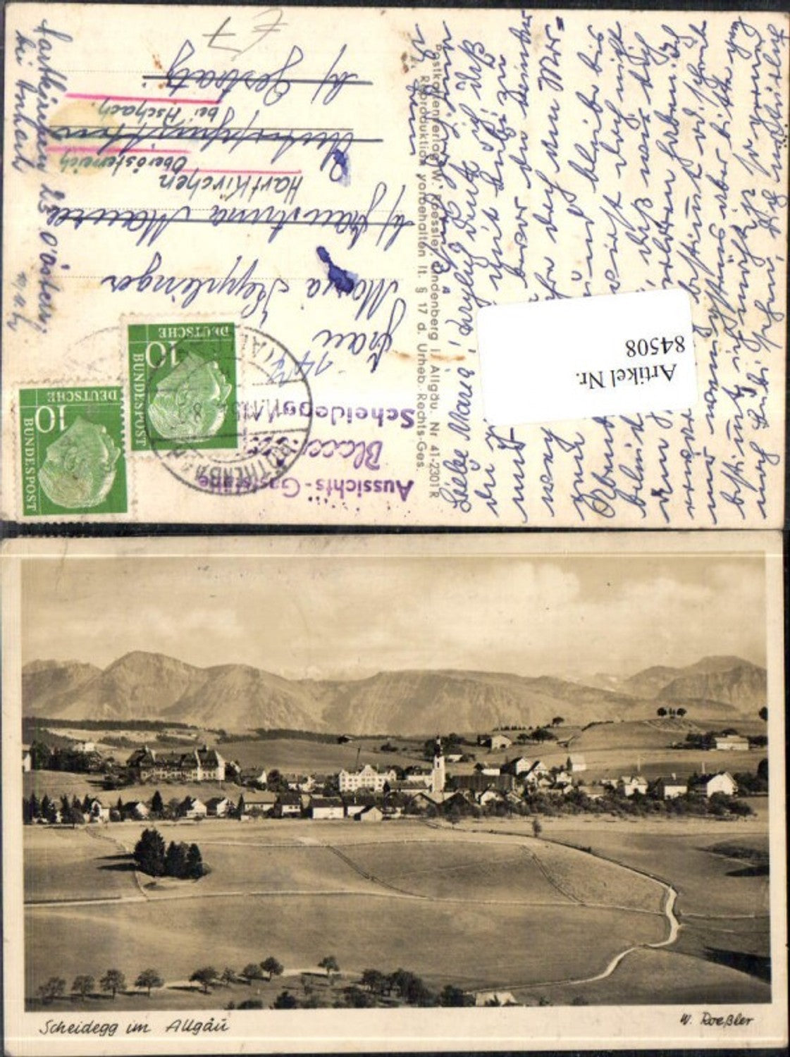 84508,Scheidegg im Allgäu